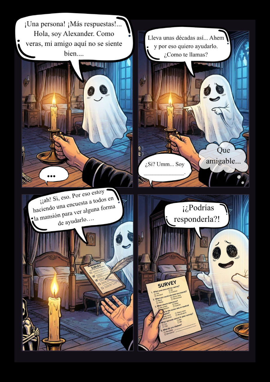 Escapa de la mansión