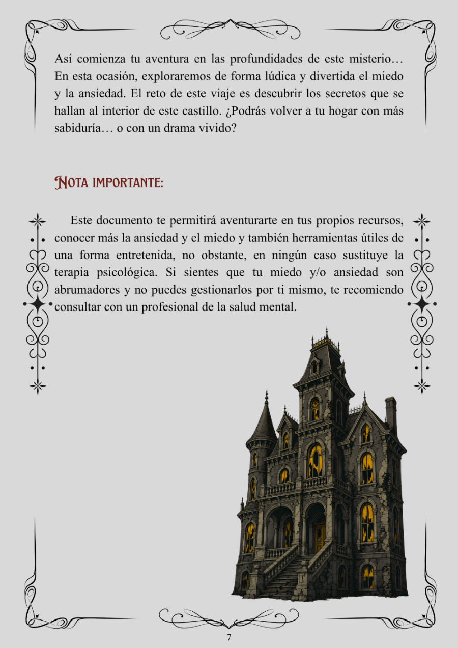Escapa de la mansión